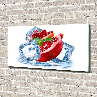 Plexiglas schilderij Granaatappel met ijs