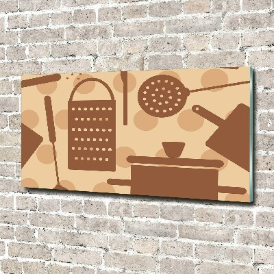 Schilderij op acrylglas Keukengerei