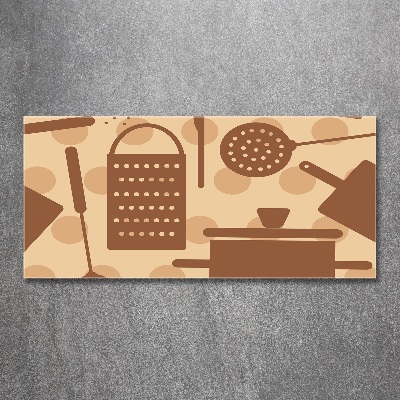 Schilderij op acrylglas Keukengerei