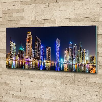 Foto plexiglas Dubai 's nachts