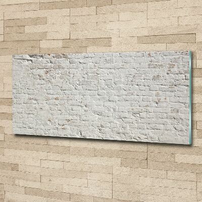 Schilderij op acrylglas Bakstenen muur