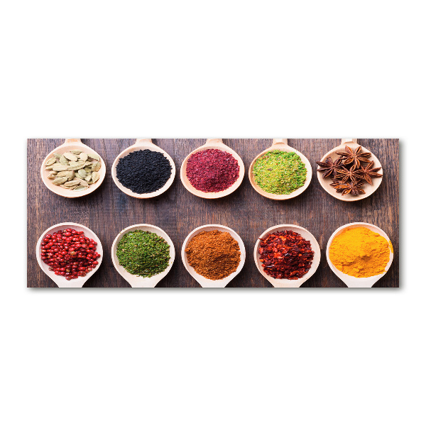 Foto plexiglas Kleurrijke kruiden