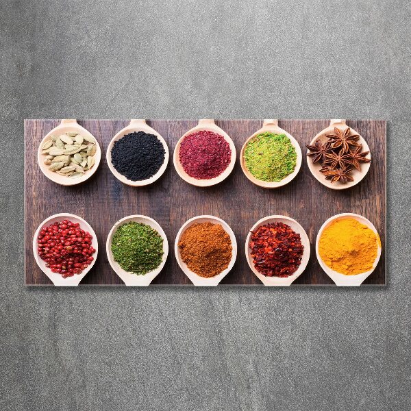 Foto plexiglas Kleurrijke kruiden