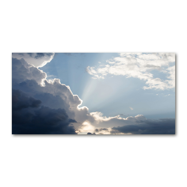 Foto plexiglas Wolken aan de hemel