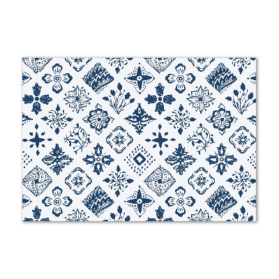 Plexiglas schilderij Bloemenpatroon