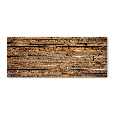 Plexiglas schilderij Houten muur