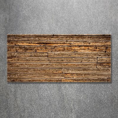 Plexiglas schilderij Houten muur
