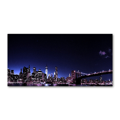 Plexiglas schilderij Brooklynbrug