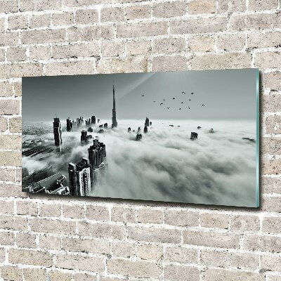 Plexiglas foto Mist boven Dubai