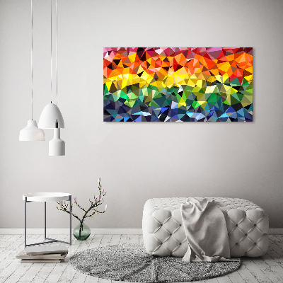 Plexiglas schilderij Geometrische achtergrond