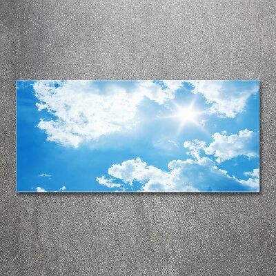 Foto op plexiglas Wolken aan de hemel