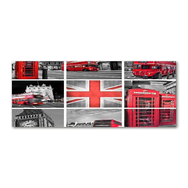 Plexiglas schilderij Londen College