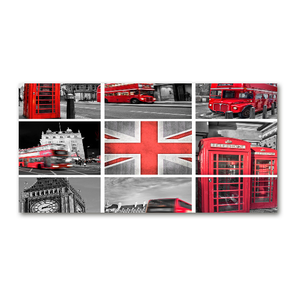 Plexiglas schilderij Londen College