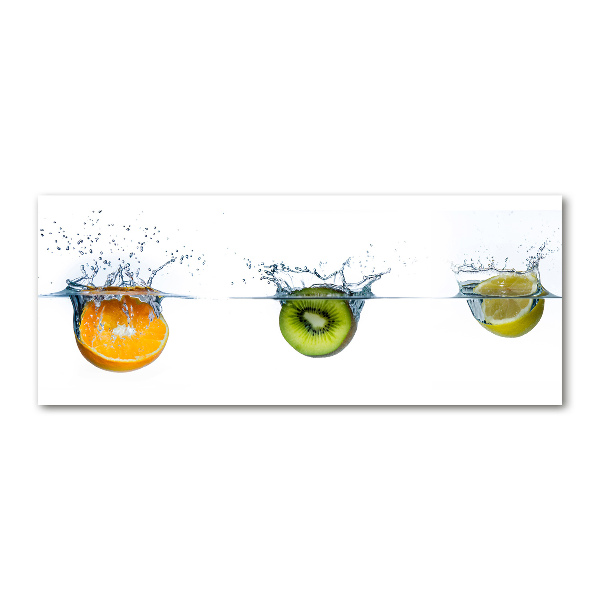Foto in plexiglas Fruit onder water