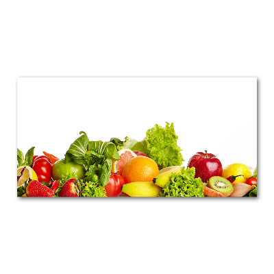 Schilderij op acrylglas Fruit en groenten