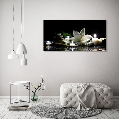 Foto plexiglas Witte lelie