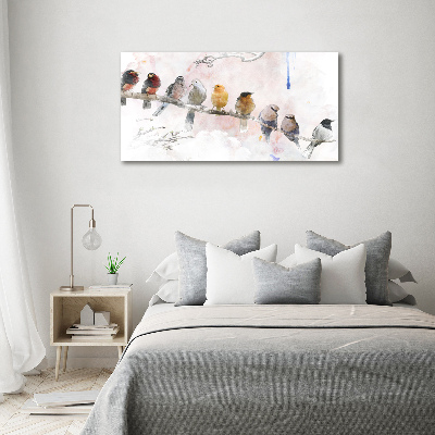 Foto in plexiglas Vogels op een tak