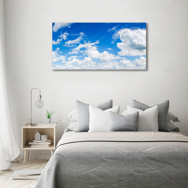 Plexiglas schilderij Wolken aan de hemel