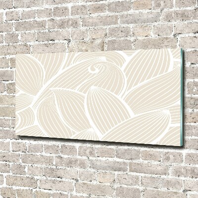 Plexiglas schilderij Bladerenpatroon