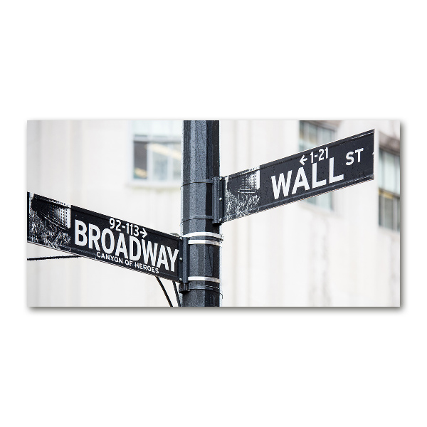 Foto op plexiglas Wall Street-bord