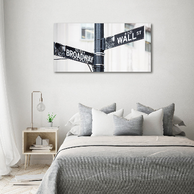 Foto op plexiglas Wall Street-bord