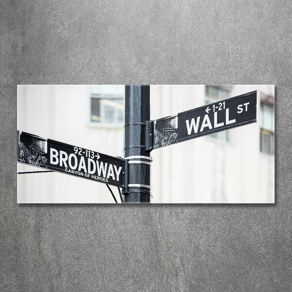 Foto op plexiglas Wall Street-bord