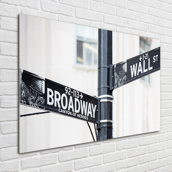 Foto op plexiglas Wall Street-bord
