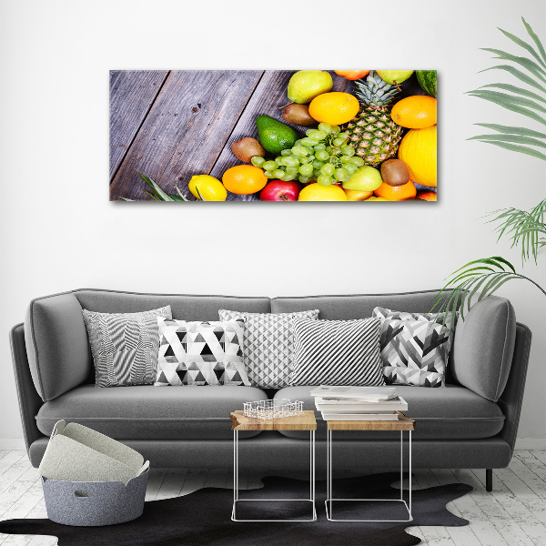 Plexiglas schilderij Fruit aan hout