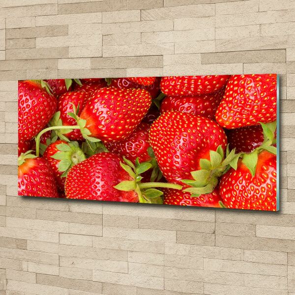 Foto op plexiglas Aardbeien