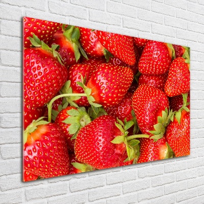 Foto op plexiglas Aardbeien