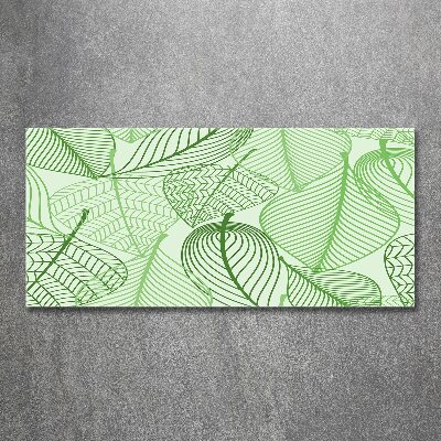 Plexiglas foto Bladerenpatroon