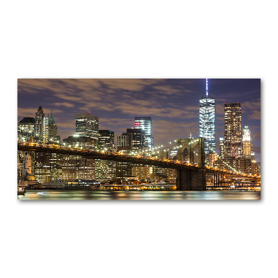 Plexiglas schilderij Brooklynbrug