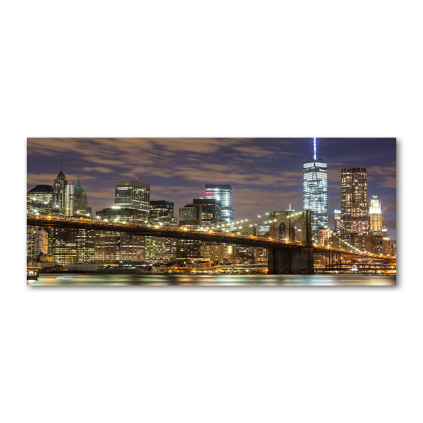 Plexiglas schilderij Brooklynbrug