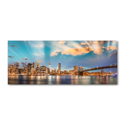 Plexiglas foto Brooklynbrug