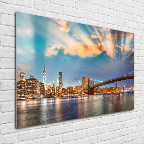 Plexiglas foto Brooklynbrug