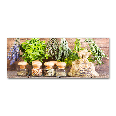 Plexiglas schilderij Kruiden aan een touwtje