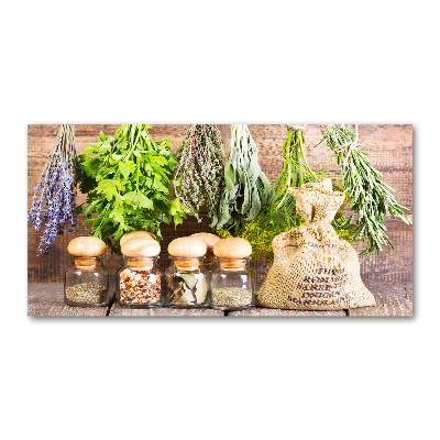 Plexiglas schilderij Kruiden aan een touwtje