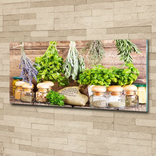 Foto op plexiglas Kruiden aan een touwtje