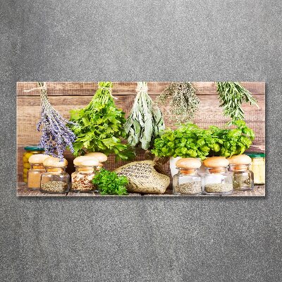 Foto op plexiglas Kruiden aan een touwtje