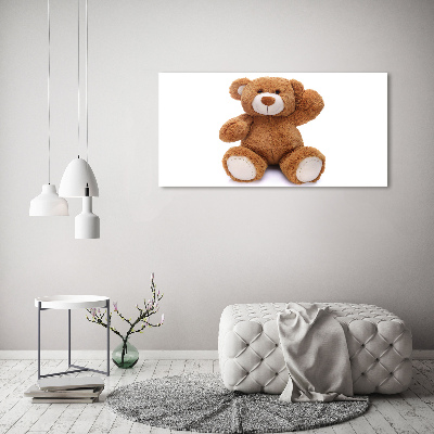 Schilderij op acrylglas Teddybeer