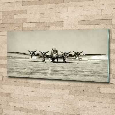 Schilderij op acrylglas Oude bommenwerper