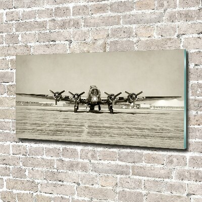 Schilderij op acrylglas Oude bommenwerper
