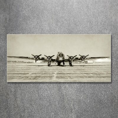 Schilderij op acrylglas Oude bommenwerper