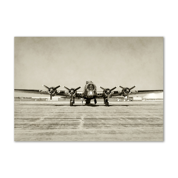 Schilderij op acrylglas Oude bommenwerper