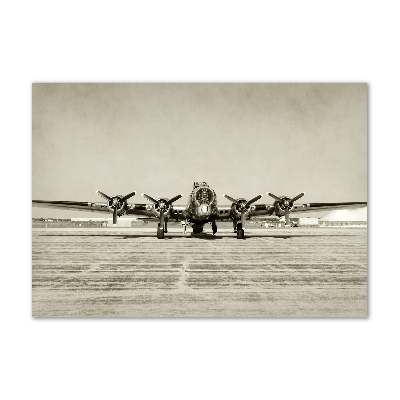 Schilderij op acrylglas Oude bommenwerper