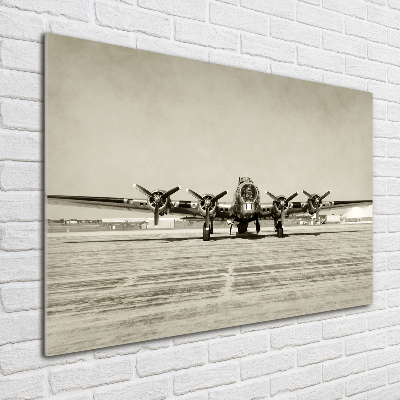 Schilderij op acrylglas Oude bommenwerper