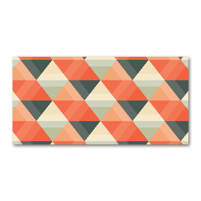 Schilderij op acrylglas Geometrische achtergrond