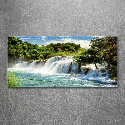 Foto plexiglas Krka-waterval