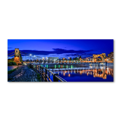 Plexiglas schilderij Wrocław 's nachts