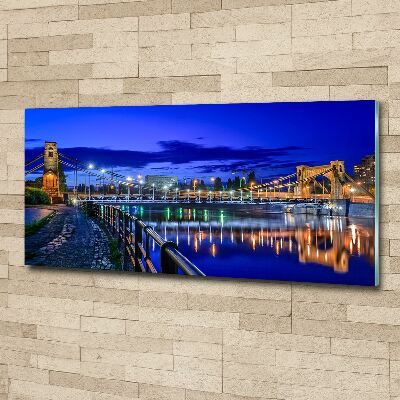 Plexiglas schilderij Wrocław 's nachts